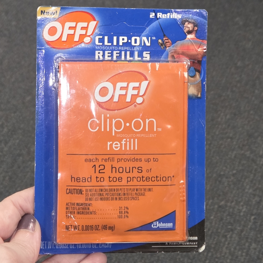 OFF! Clip Refills 2 Refills Total